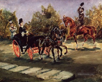 Nizza auf der Promenade des anglais 1880 Toulouse Lautrec Henri de Ölgemälde